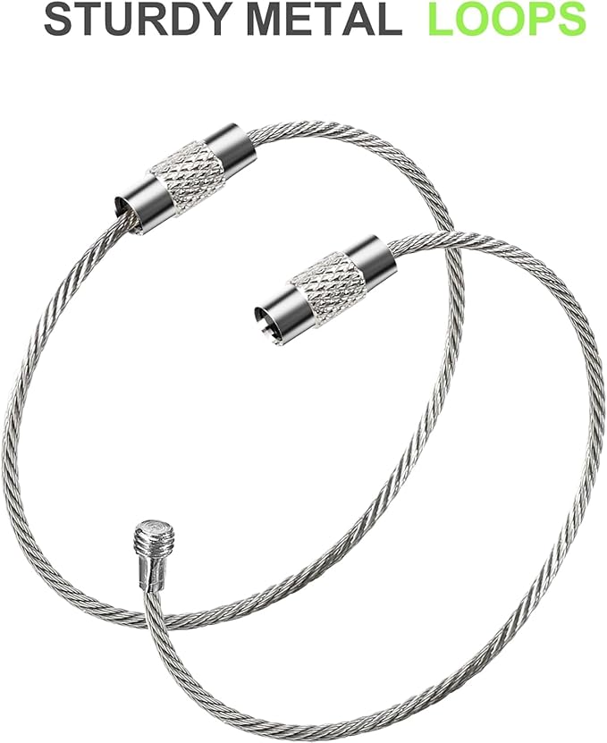 Gostwo 2 Pack Silicone Luggage Tags for Suitcases, 26 Initial Letter Baggage Labels Handbag School Bag Suitcase Instrument Tag with Stainless Steel Loop(Green)(Letter Q)