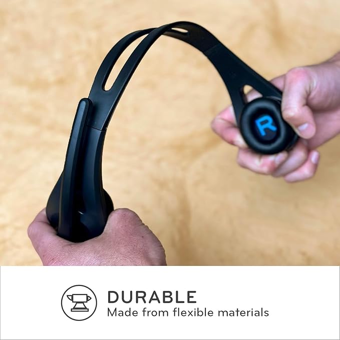 ThinkWrite Technologies / TWT Audio Ergo, TW130 | Premium On-Ear Wired Headset with Noise Reducing Microphone (USB-C Connection), Black