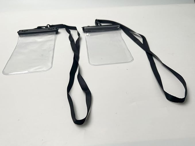 Waterproof Phone Pouch Bag - 7.5in Waterproof Phone Case for Beach Travel, IPX8 Cellphone Dry Bag with Lanyard for iPhone 17 16 15 Pro Max Galaxy S25 Ultra Pixel 10 Pro, Cruise Essentials 2025