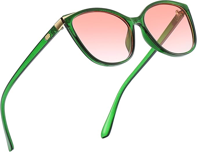 Trendy Cat Eye Sunglasses for Women Fashion Cateye UV400 Protection Glasses CL22017