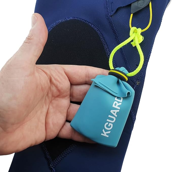 KGuard – IPX8 Waterproof Key Pouch (40 m) for Electronic Car Keys · 100% Soft, Compact and Comfortable · Ideal for Surfing, SUP, Kitesurfing, Windsurfing, Swimming and Watersports