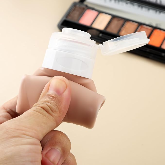 Gemice Travel Bottles for Toiletries, 3oz Tsa Approved Travel Size Containers BPA Free Leak Proof Travel Tubes Refillable Liquid Travel Accessories with Clear Toiletry Bag (4 Pack)