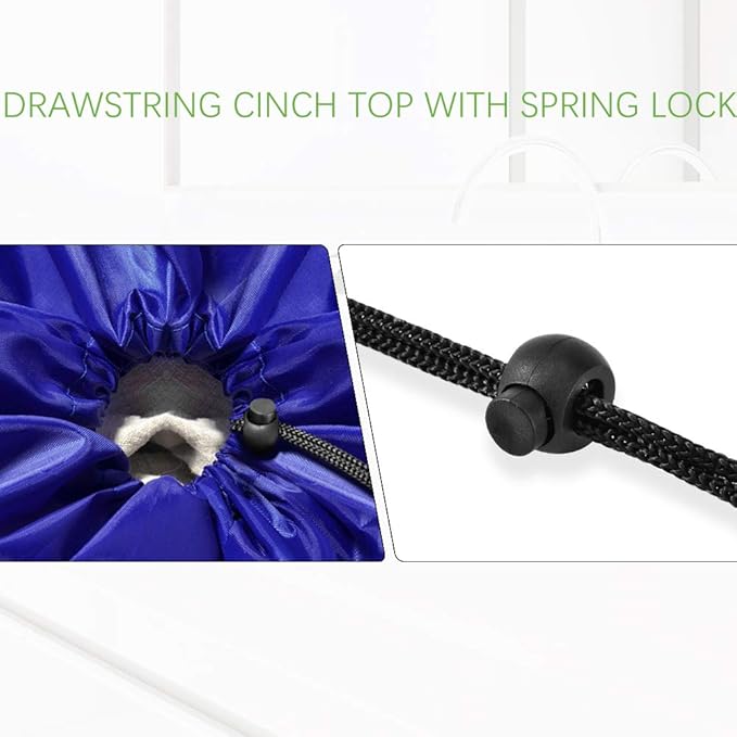 OTraki 24x32 Inch Laundry Bags XL Travel Laundry Bag Machine Washable Dirty Clothes Organizer with Drawstring Closure Heavy Duty Laundry Storage Bags for College Home Dorm, Blue