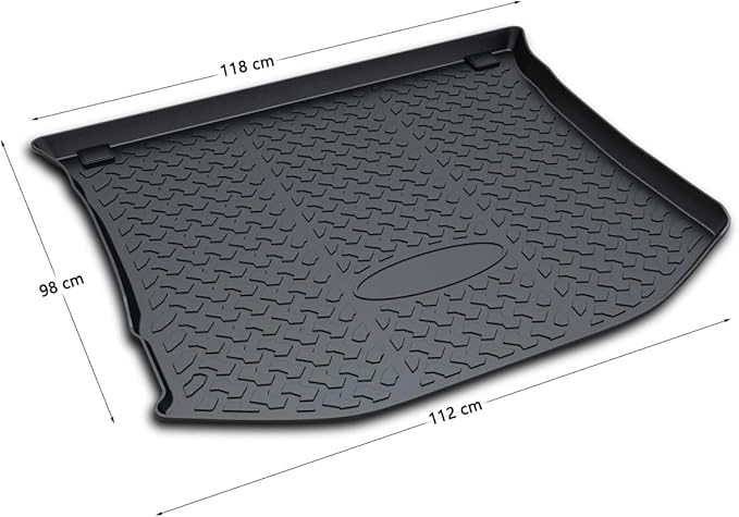 Grand Cherokee Cargo Liner，All Weather Compatible with Jeep Grand Cherokee 2011-2021 ，2022 WK Models,Not for 2021-2022 L or 4XE Models 3D Durable Waterproof Rear Cargo Trunk Tray Floor Mat Protector