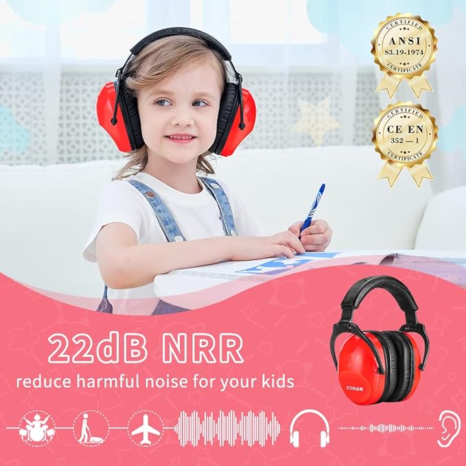 ZOHAN 030 Kids Noise Cancelling Headphones for Autism Kids Ear Protection