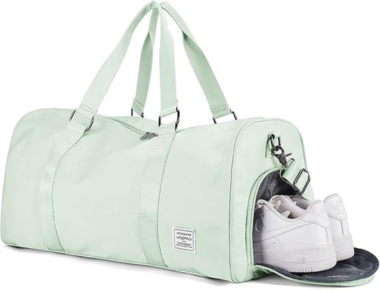 Gym Bag Womens,Travel Duffel Carry on Bag Sport Tote Bag Weekend Overnight Bag