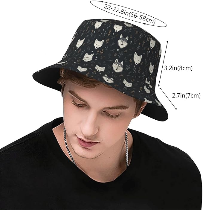 Yummy Hamburger Fisherman Hat Summer Foldable UV Protection Sun Hat