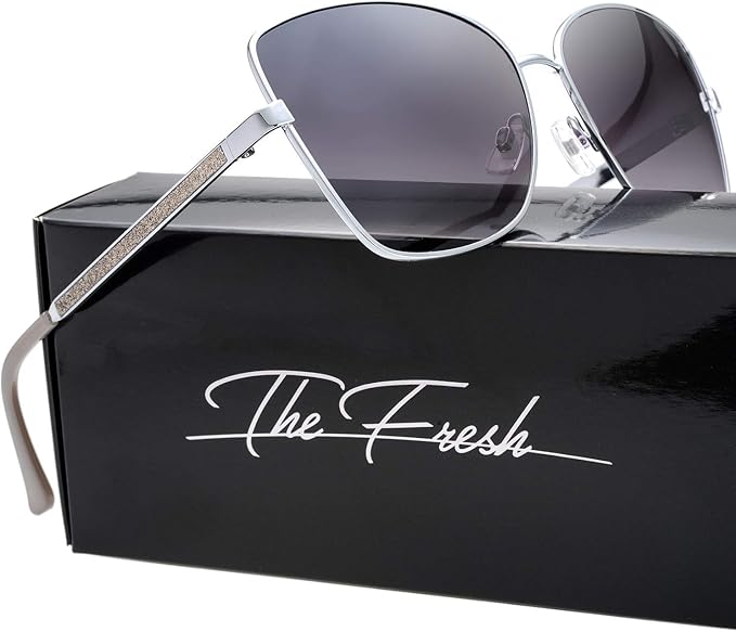 The Fresh Classic Crystal Elegant Women Beauty Design Sunglasses Gift Box