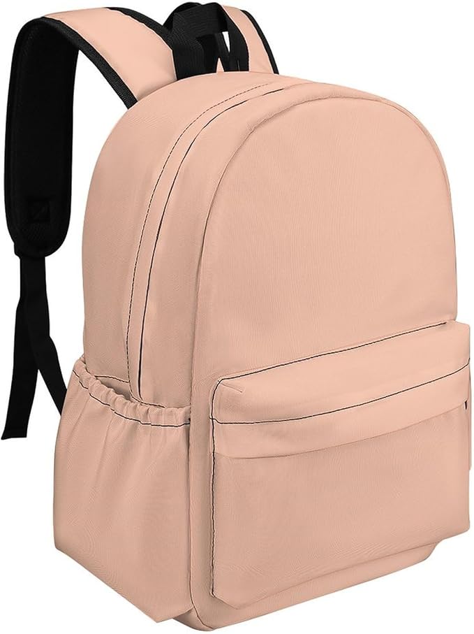Peach Fuzz Backpack Adult Travel Daybag for Women Men College Backpack for Vacation Hiking Camping Bag