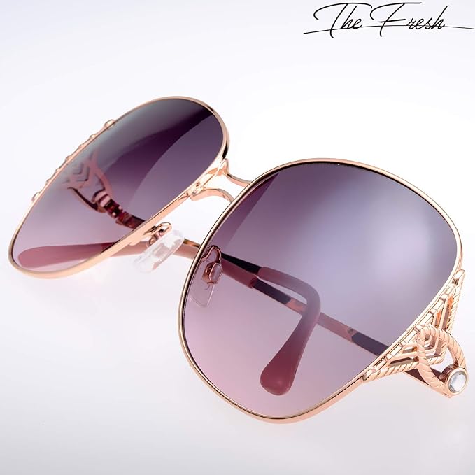 The Fresh Classic Crystal Elegant Women Beauty Design Sunglasses Gift Box