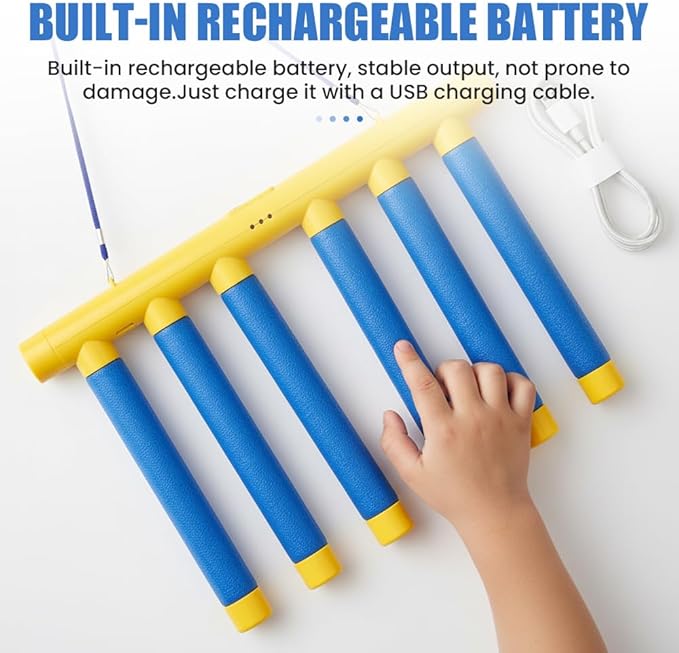 Reflective Drop Stick Challenge Game, 2026 New Hand Eye Coordination Reflex Training Toy, 3 Adjustable Speed Modes, Catching Sticks Game for All Ages (Yellow)