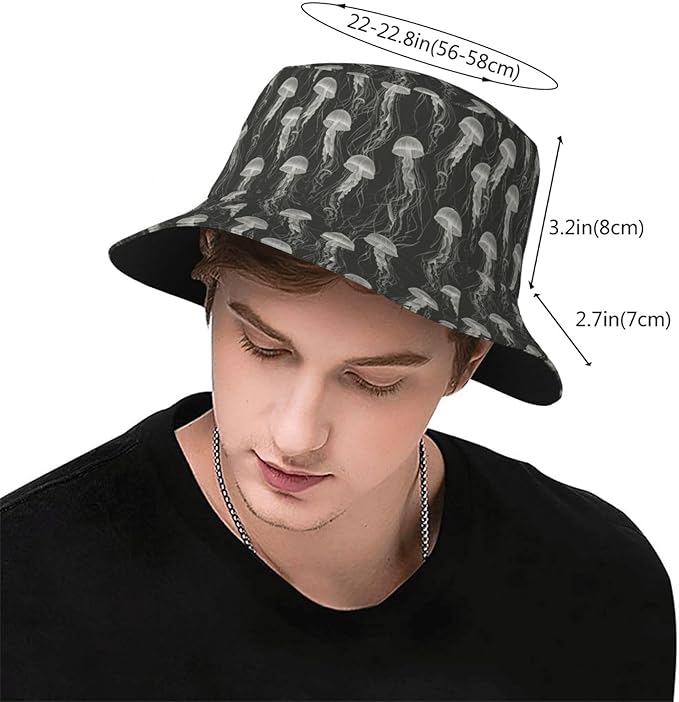 Yummy Hamburger Fisherman Hat Summer Foldable UV Protection Sun Hat