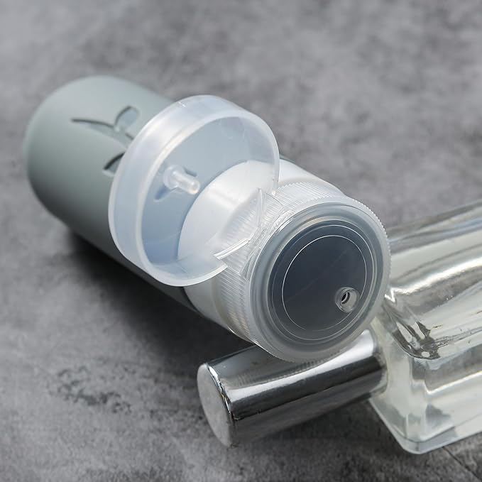 16 Pack Travel Bottles Set - TSA Approved Leak Proof Silicone Squeezable Containers for Toiletries, Conditioner, Shampoo, Lotion & Body Wash Accessories (Black)