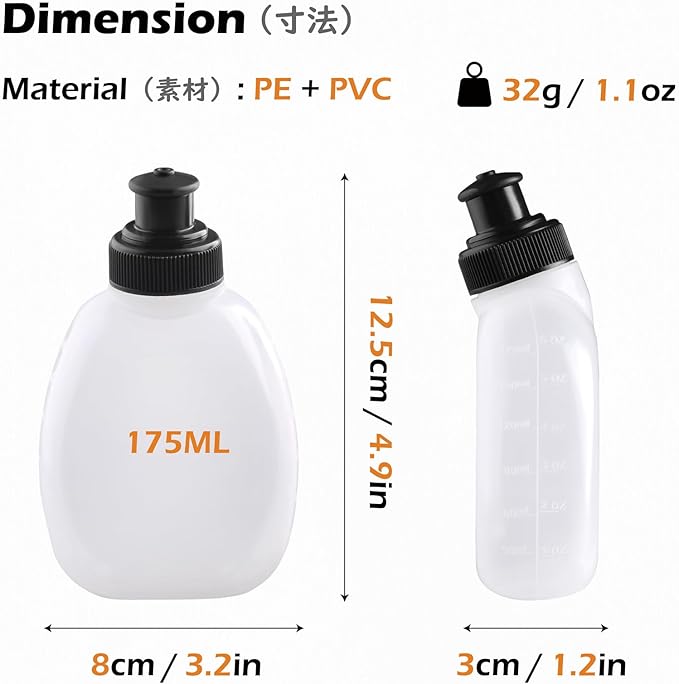 TRIWONDER Hydration Running Vest Backpack, Lightweight Water Pack for Men Women Hydration Backpack for Trail Race, Hiking, Cycling, Climbing, Camping, Jogging, Marathon