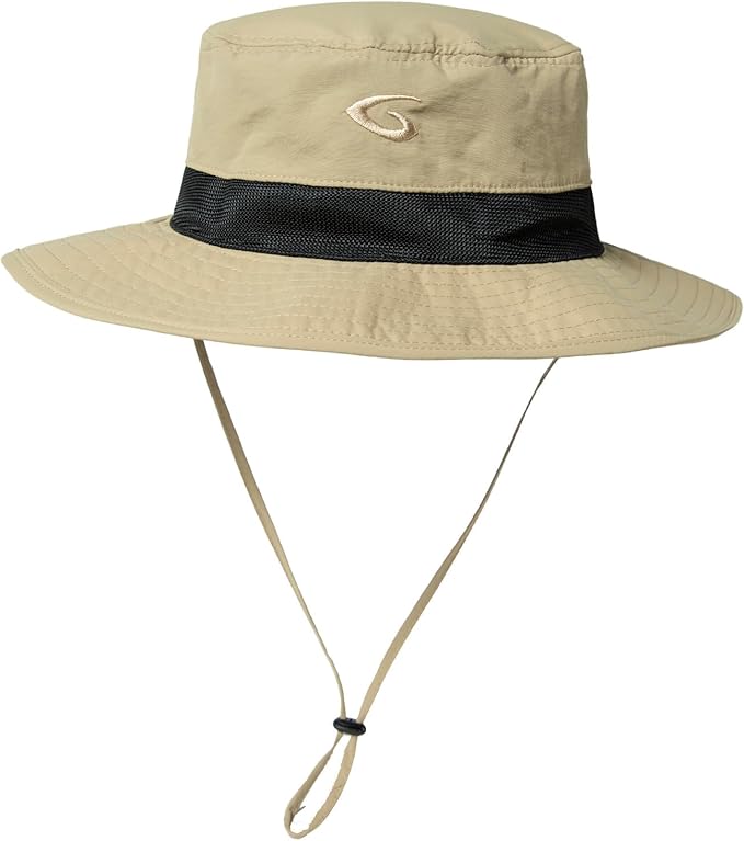 Oversized XL XXL Waterproof Sun Hat for Big Heads Mesh Bucket Hat Wide Brim Adjustable Packable Hiking Beach Fishing