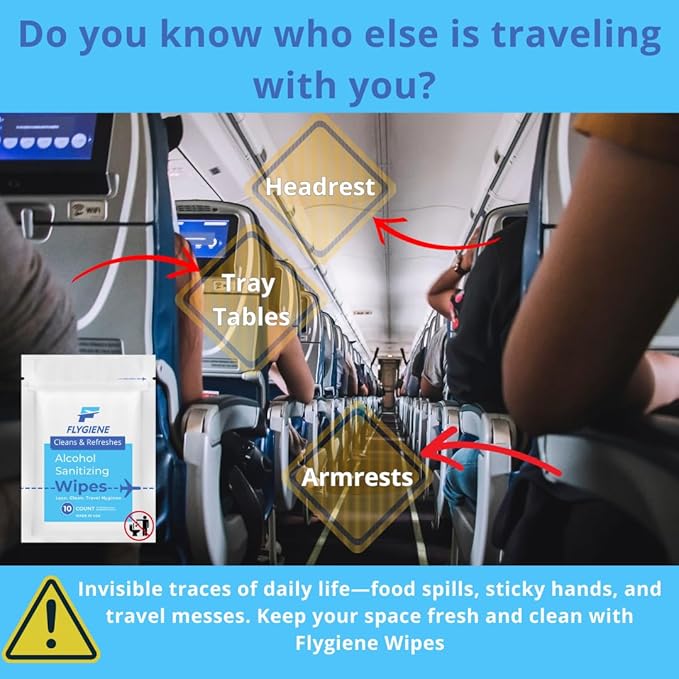 Travel Sanitizing Wipes (100 Count (100 individual wipes))