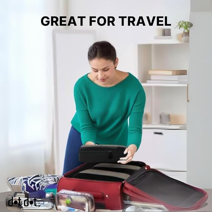 Medium Packing Cubes for Suitcases - 5 Pcs set of Packing Cubes for Travel Carry on Suitcase Organizer Bags - Travel Cubes Organizer Bags for Luggage