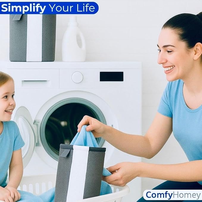 ComfyHomey Shoe Laundry Bag Set: 2 Pack Shoe Washing Machine Bag + Reusable Dryer Mesh Bag | Durable, Tear-Resistant, Reinforced Zipper | 360° Clean for Sneakers, Tennis & Gym Shoes, Easy & Safe Wash