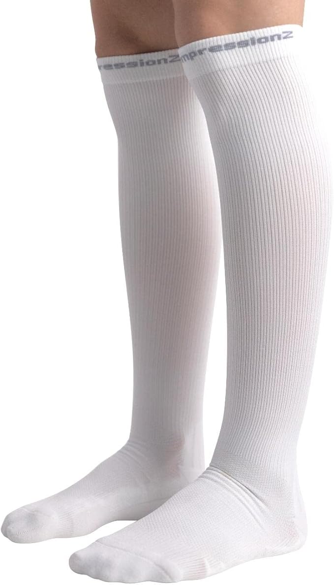 CompressionZ 30-40 mmHg Knee High Compression Socks Men & Women | Support Stockings for Travel, Nurses and Athletes
