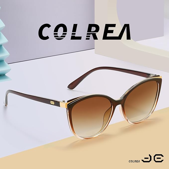 Trendy Cat Eye Sunglasses for Women Fashion Cateye UV400 Protection Glasses CL22017