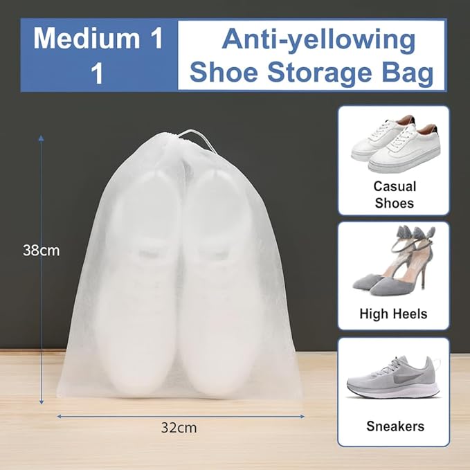 Sneaker Laundry Bags (2 Pack) – Padded Shoe Washing Bags for Washing Machine, Zippered & Reusable