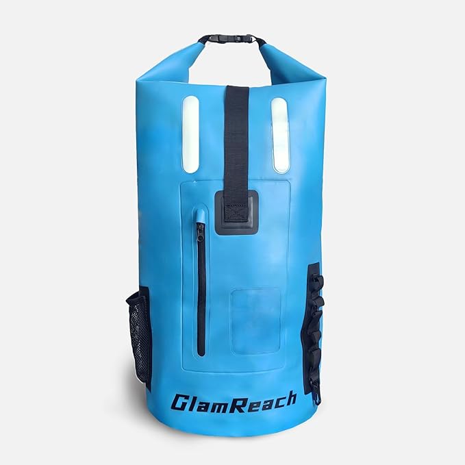 Waterproof Backpack, 35L Dry Bag for kayaking, Hiking, Travel, Camping,Fishing & Paddle Boarding with 2L dry bag for Men &Women