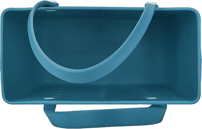 2-Piece Tote Bag Set, Waterproof Rubber Beach Bag with Summer Pattern, Medium & Large Handbag for Pool, Beach, Boat