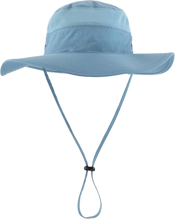Home Prefer UPF 50+ Men's Sun Hat Wide Brim Bucket Hat UV Protection Hat for Mens Womens Beach Safari Gardening Golf Fishing