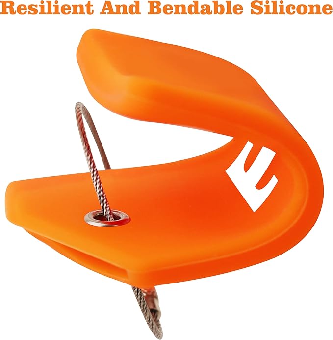 Gostwo 2 Pack Silicone Luggage Tags for Suitcases, 26 Initial Letter Baggage Labels Handbag School Bag Suitcase Instrument Tag with Stainless Steel Loop(Orange)(Letter T)