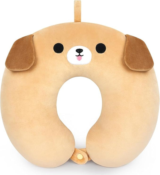 Kids Travel Pillow, Kid Neck Pillows for Sleeping Travel Cute U Shaped Neck Pillow, Neck Pillows for Travel, Airplane, Car, Road Trip, Travel Pillow for Kids & Adults