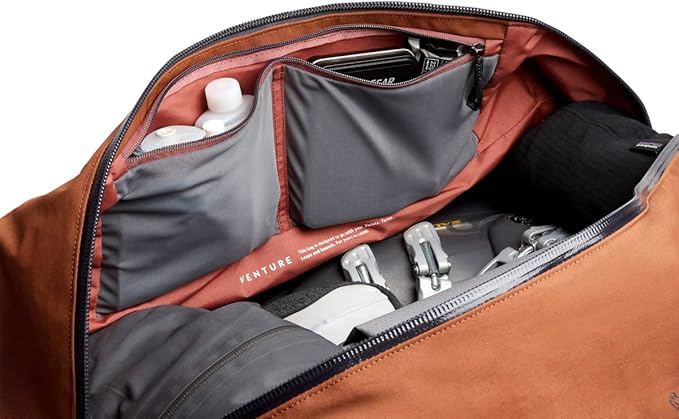 Bellroy Venture Duffel (55L weekend bag) - Bronze