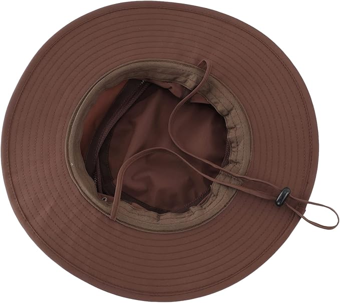 Home Prefer UPF 50+ Men's Sun Hat Wide Brim Bucket Hat UV Protection Hat for Mens Womens Beach Safari Gardening Golf Fishing