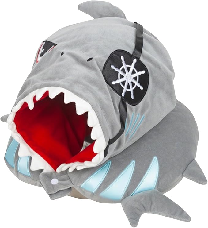 Travel Neck Pillow with Hood for Kids Adult Cute Soft Plush Memory Foam Airplane Neck Pillow for Traveling Animal Flight Pillow Head Rest Neck Support for Cars Long Flights