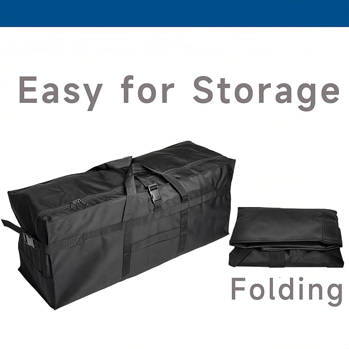 Arxus Large Duffel Bag, Waterproof Carry on Weekend Overnight Storage Bag over Luggage for Airline, Travel, Camping, Moving