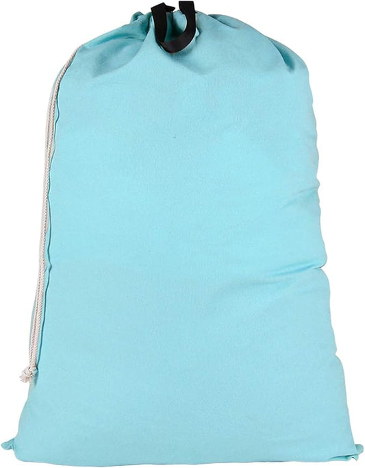 SWISSELITE Laundry Bag with Handle and Drawstring, Large Heavy Duty Laundry Bag, 28 x 40 Inches Travel Dirty Clothes Bag for Laundromat and Household