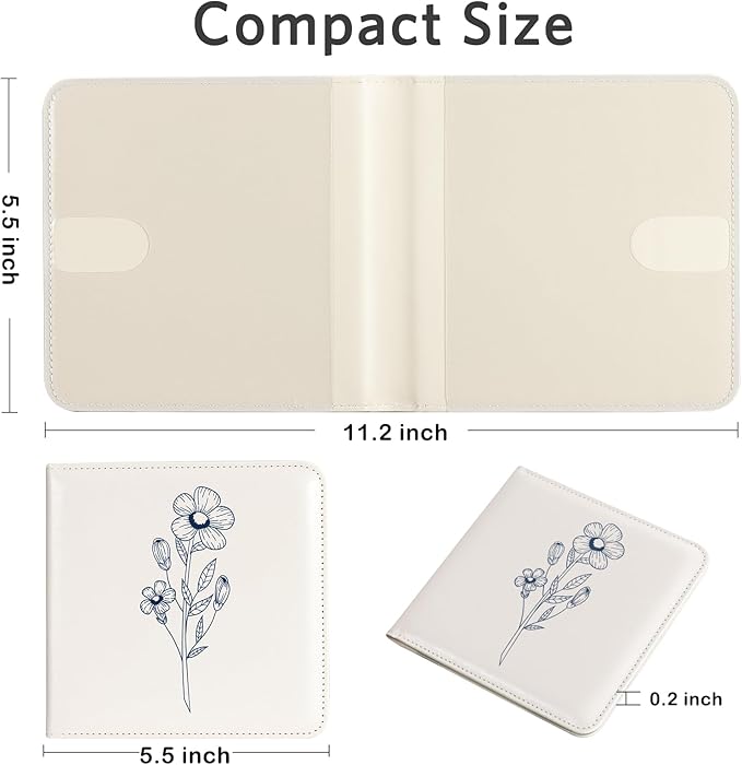 CoBak Car Registration and Insurance Holder - Vehicle Glove Box Car Organizer, Auto Truck Comparment Accessories Case for Essential Document, Driver License, Cards (Orchid)