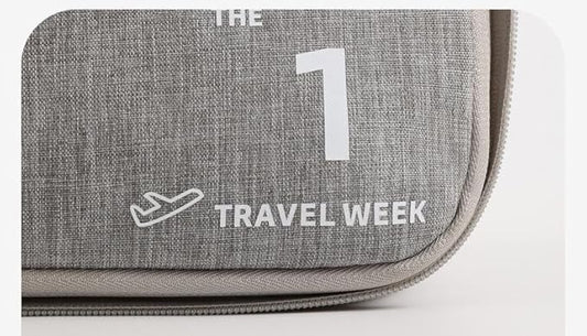 6-Pack Compression Packing Cubes for Travel – Lightweight, Expandable Luggage Organizers with Dual-Use Drawstring Bag – Stackable, Odorless, Durable – Fits Clothes, Shoes, Toiletries (Brown)