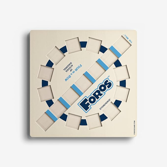 Foros 3D Board Game | Strategy Board Games with Unique 3D Gameplay | Family Games for Kids and Adults | Beautiful Wooden Design | Fast-Paced, Easy to Learn & Fun to Play | MESH Accredited for Learning