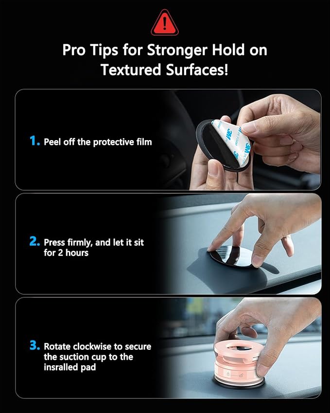 Vacuum Magnetic Car Phone Holder for Mag-Safe [89+LBS Suction & 3200gf Magnetic] 360° Adjustable Ultra Suction Cup Phone Holders for Your Car, Car Mount for iPhone 17 Pro Max 16 15 14 13 12 Air Plus