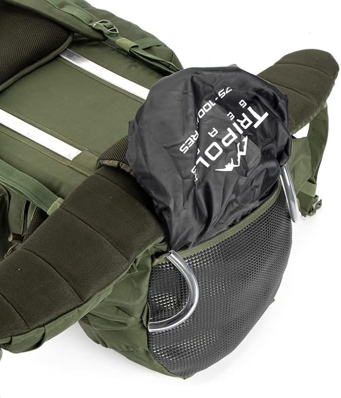 Tripole Colonel Pro Metal Frame Rucksack Front Opening Detachable Bag Rain Cover 3 Year