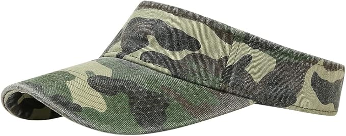 Sport Sun Visor Hats Cotton Ball Caps Empty Top Baseball Sun Cap for Men Women