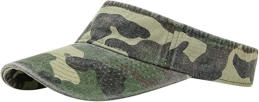 Sport Sun Visor Hats Cotton Ball Caps Empty Top Baseball Sun Cap for Men Women