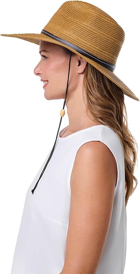 Women's Sun Hat with Chin Cord - UPF 50+ Sun Protection - Tempe