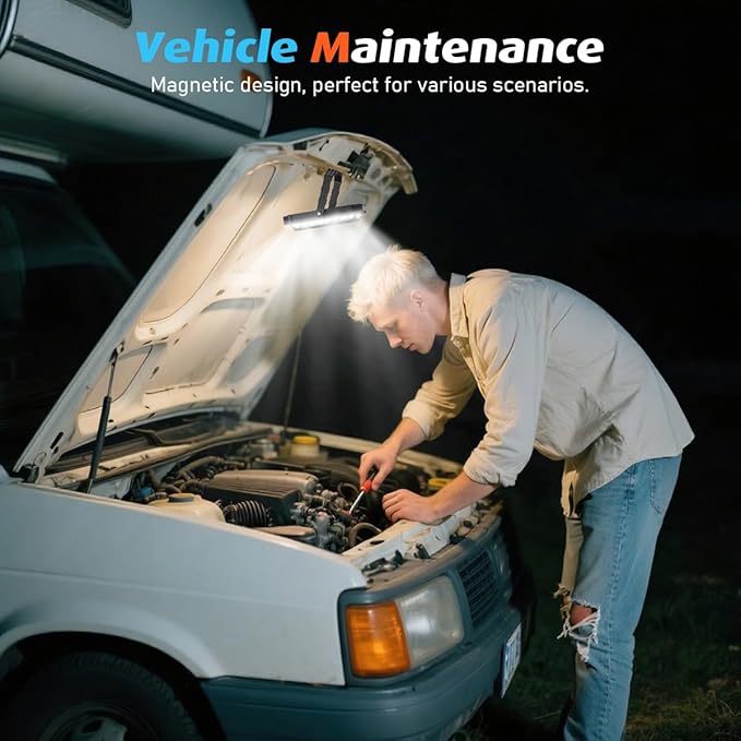 10000mAh Rechargeable LED Camping Lantern with LCD Display, 12 Light Modes, Dimmable & Waterproof, 120+ Hours Portable Light for Emergency, Power Outages, Outdoor Camping, Tent, 2 Packs