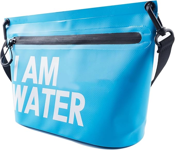 Ywmsfl Waterproofs Storage Bag Portable Travel Handbag With Zipper Large Capacity PVC Swimming Pouches For Outdoor Sport Portable PVC Swimming Pouch