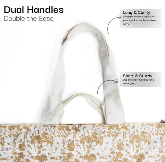 Salt Earth Large Beach Bag for Women, Extra Large Travel Tote With Pockets, Weekender Tote Bag For Women, Oversized Carry