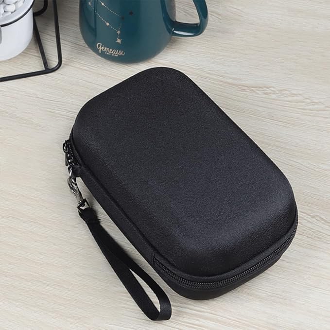 External Hard Drive Case, Shockproof Hard EVA Carrying Case Electronics Organizer Travel Case for Hard Drive, Charger, Laptop Mouse, Power Bank, Electronics Accessories Organizer Pouch Bag