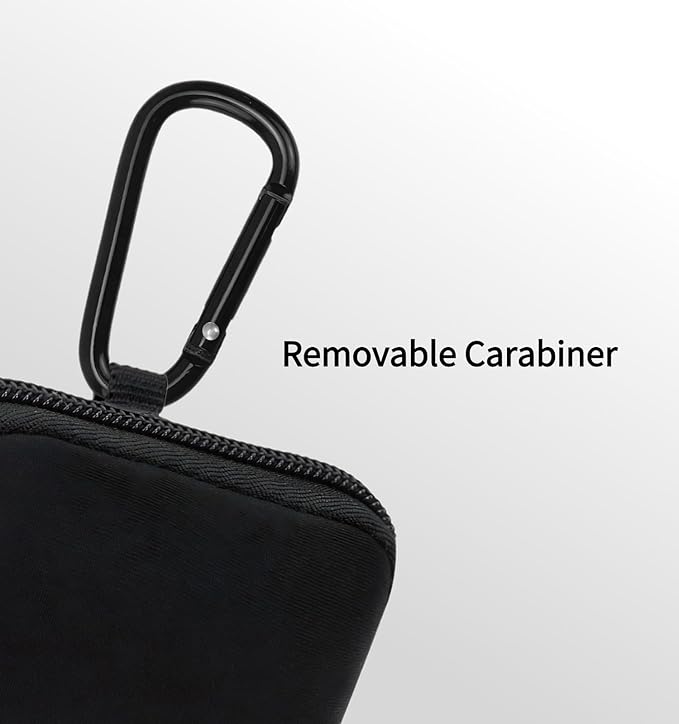 Flash Drive Case with Labels, 10 Slots Thumb Drive Holder, USB Case Organizer,for SanDisk/SamData/Samsung USB Flash Drives Jump Drive Memory Stick, SD Card, Black