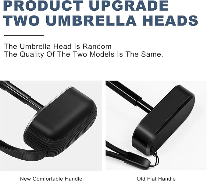 LEAGERA Mini Umbrella - Compact, Waterproof Travel Umbrella for Light Rain, Suitable for Women's Purse and Pocket