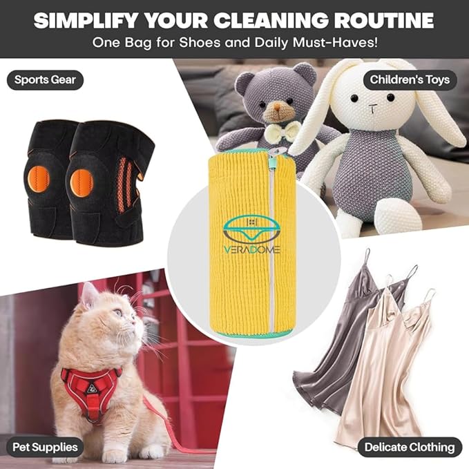 Laundry Shoe Bag | Shoe Washing Machine Bag | Reusable Laundry Shoe Bag for Washer And Dryer For All Shoe Types And Sizes (2)